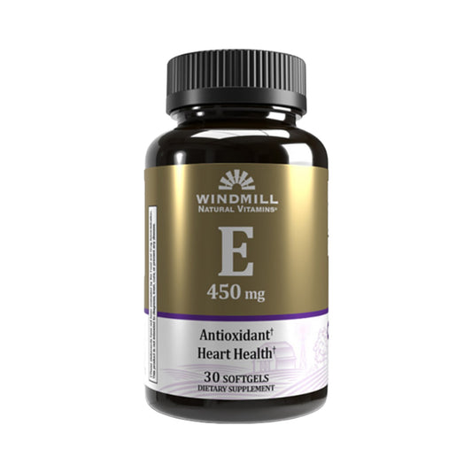 Vitamin E 450mg (1,000 IU) 30 Softgels