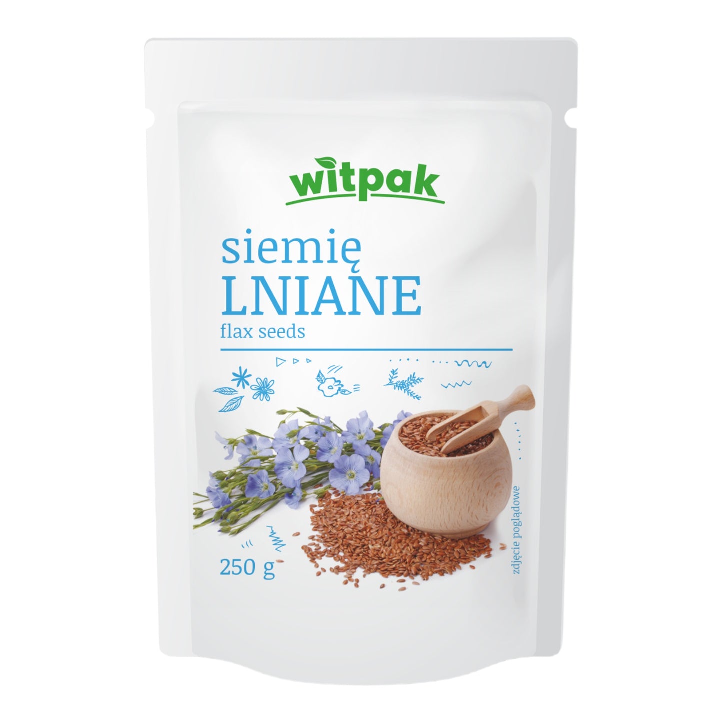 Siemię Lniane | Flax Seeds, 250 g, Witpak