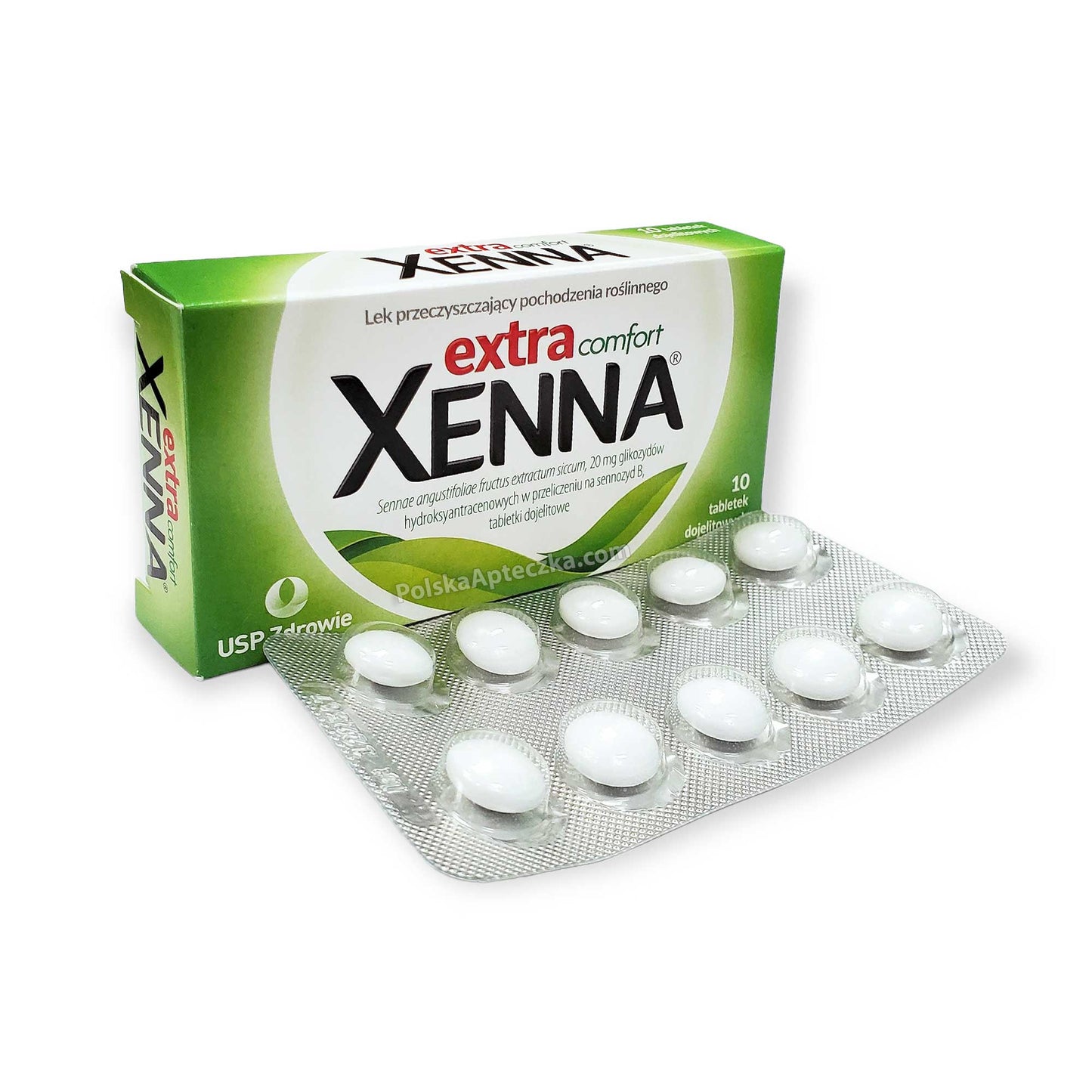 Xenna Extra Comfort, 10 tabletek przeczyszczających