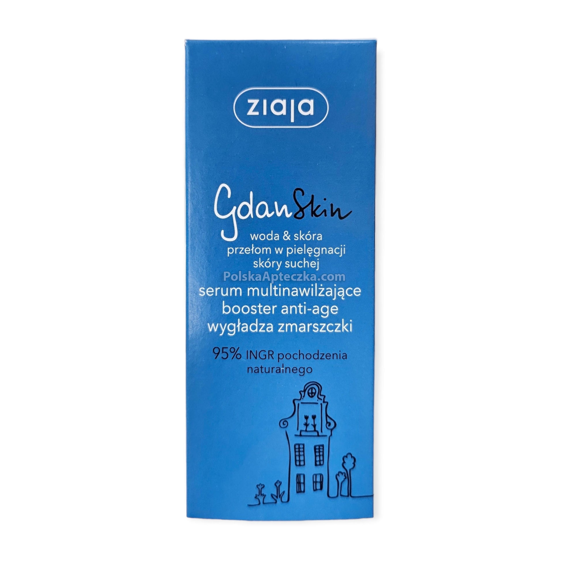 Ziaja, GdanSkin Serum multinawilzajace booster anti-age wygładza zmarszczki 50 ml